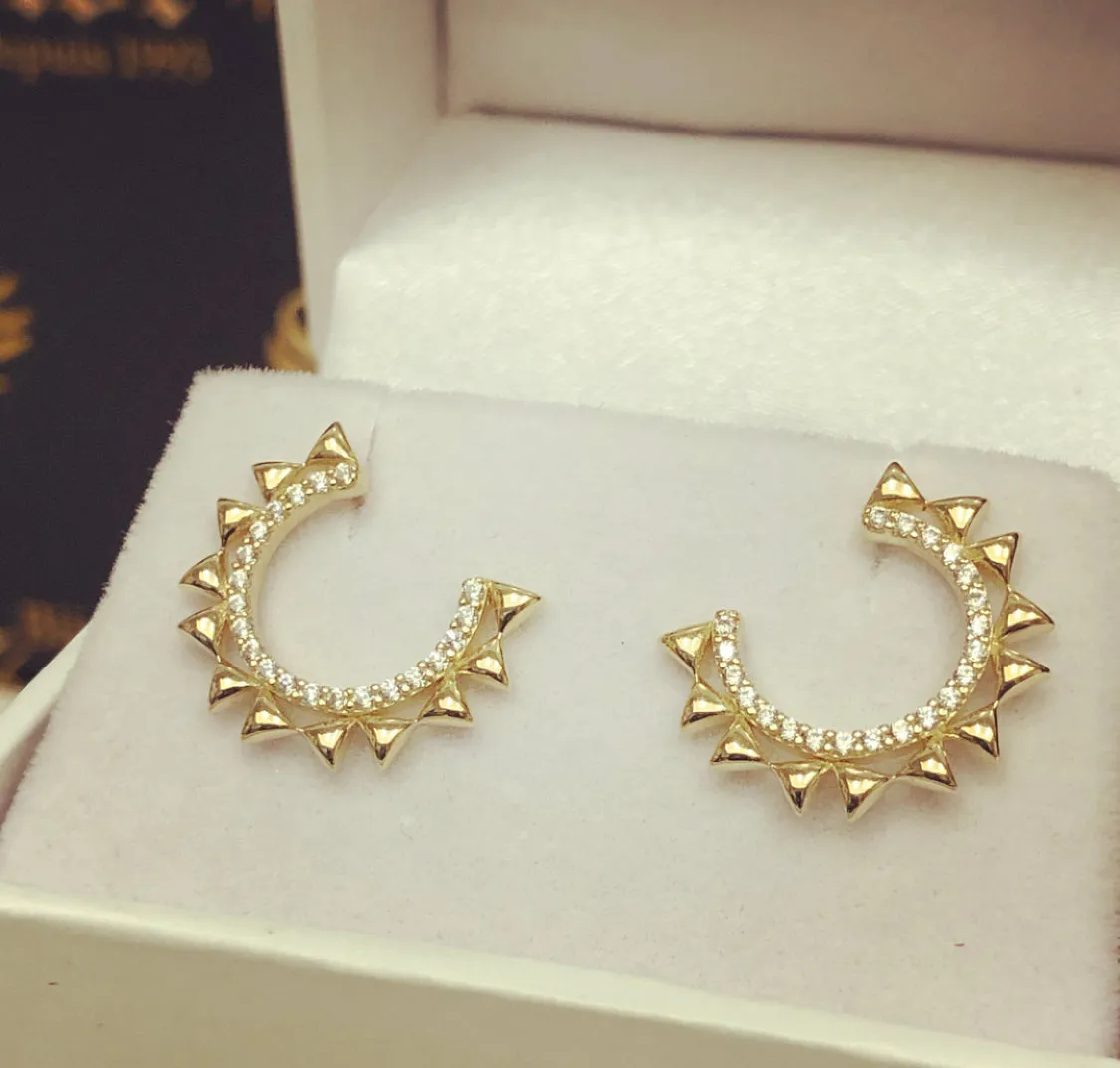 Sun earrings E144