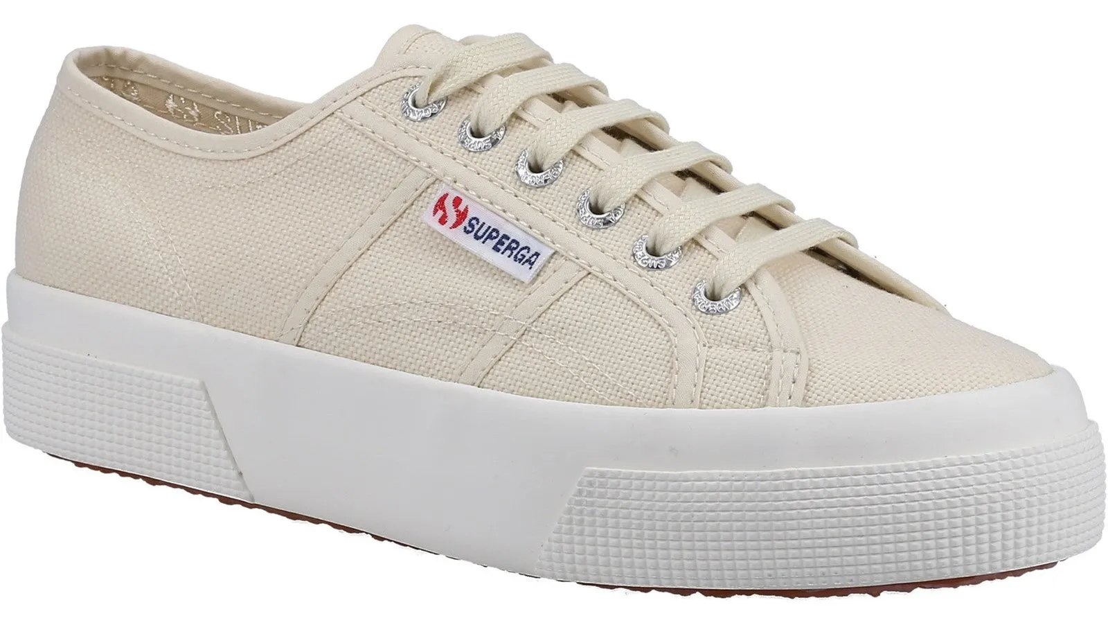 Superga 2740 Platform Womens Lace Up Trainer