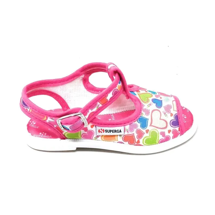 SUPERGA S21R483 Sandali Bambina Fuxia