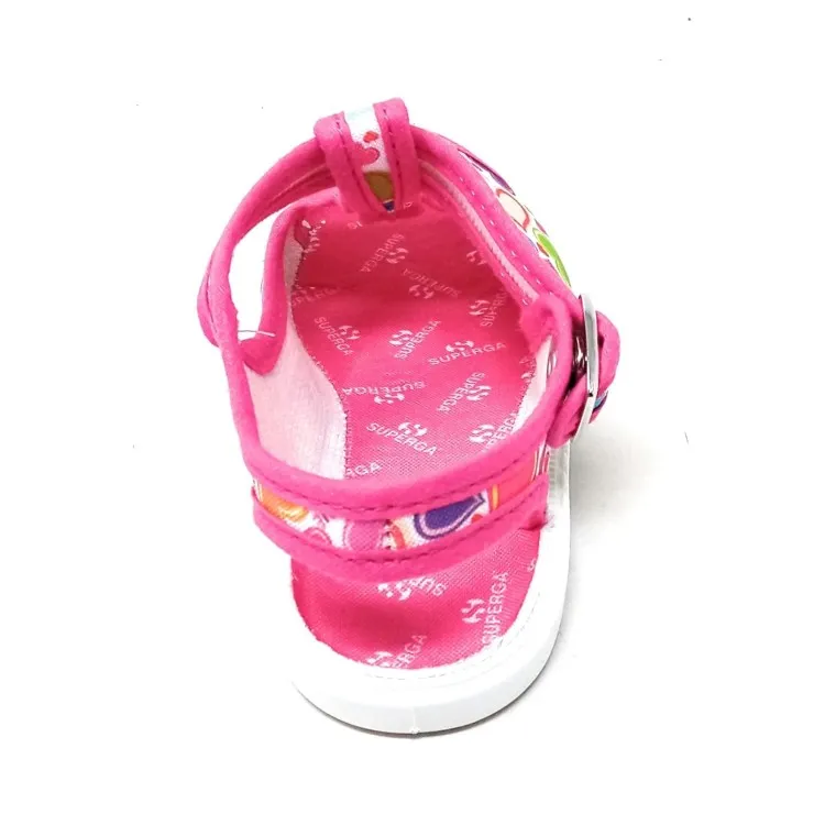 SUPERGA S21R483 Sandali Bambina Fuxia