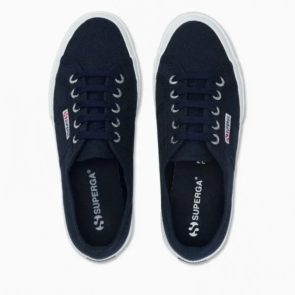 Superga Womens 2750 Cotu Classic in Navy White