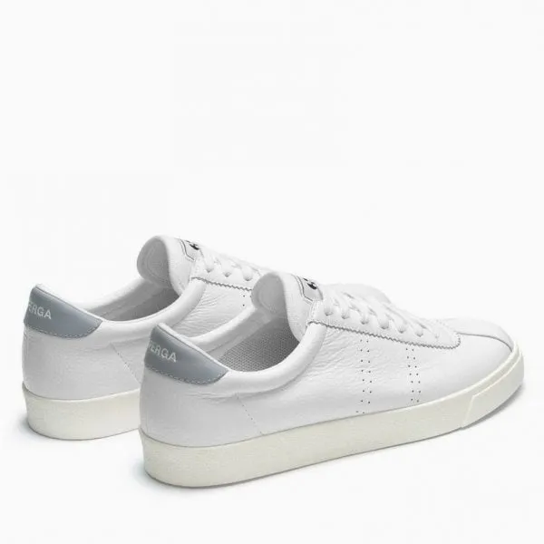 Superga Womens 2843 Club S Comfort in White Grey Blue