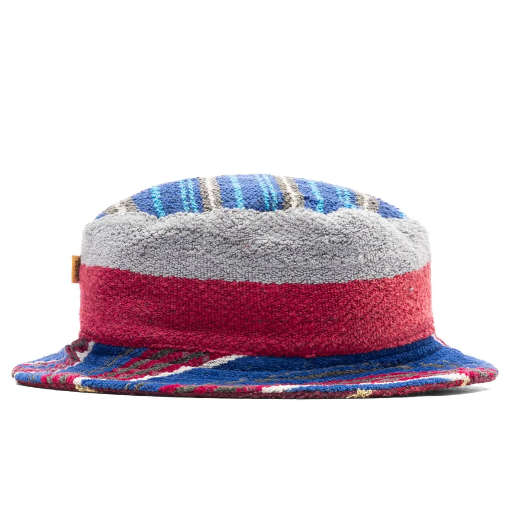 Terry Cloth Bucket Hat - Multi