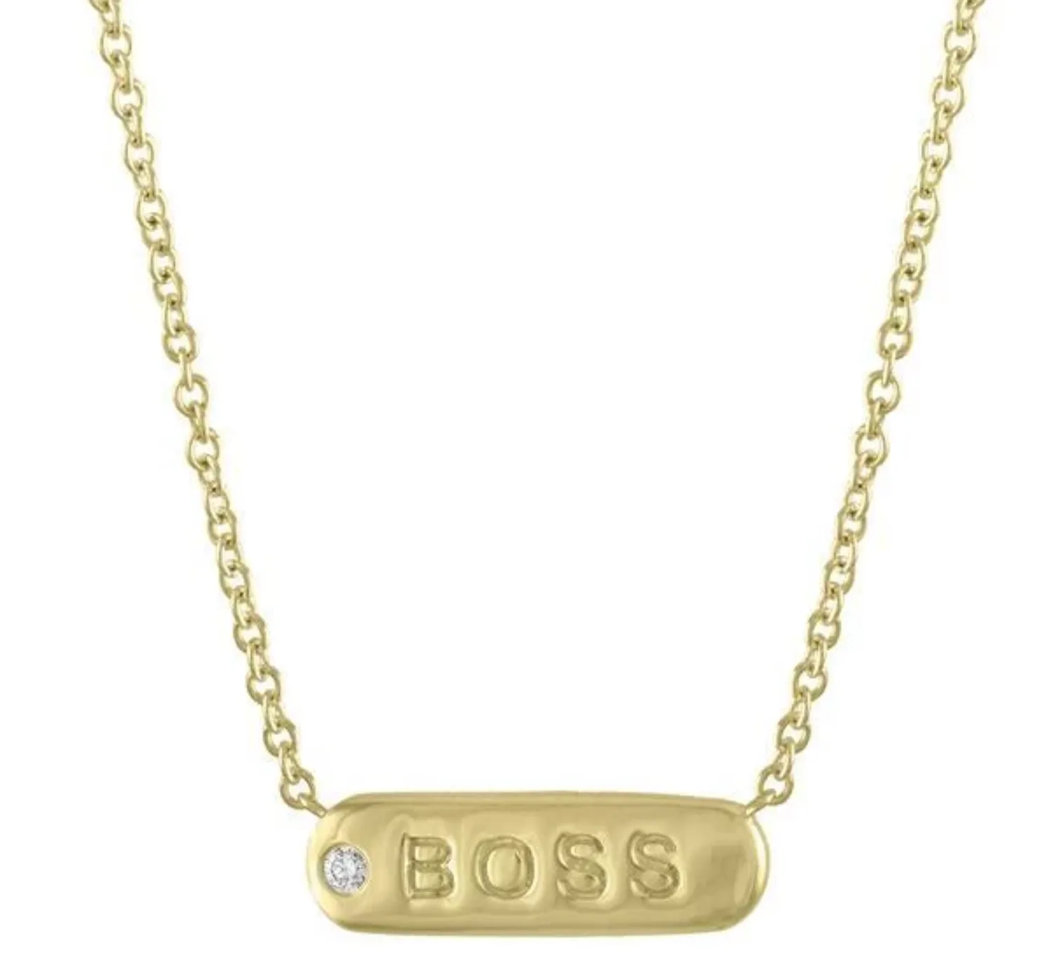 The Petunia Diamond Boss Pendant