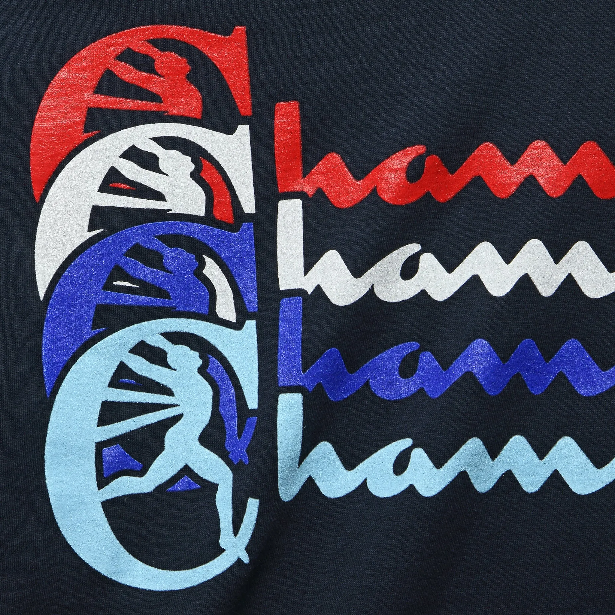 Todd Snyder + Champion - Stacked Champion Tee - Original Navy