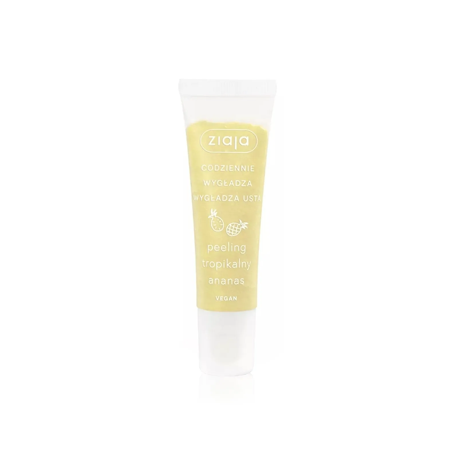 Tropical Pineapple Sugar Lip Scrub Ziaja