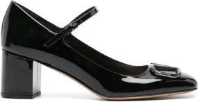 Valentino Garavani VLogo 60mm Mary Jane pumps Black