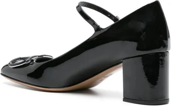 Valentino Garavani VLogo 60mm Mary Jane pumps Black