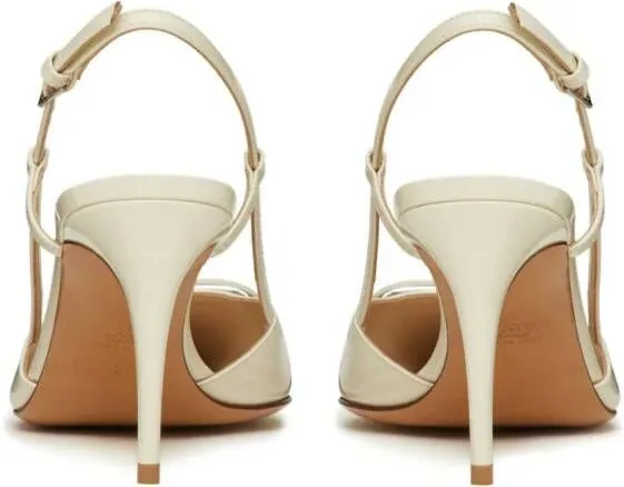 Valentino Garavani VLogo Signature slingback pumps White