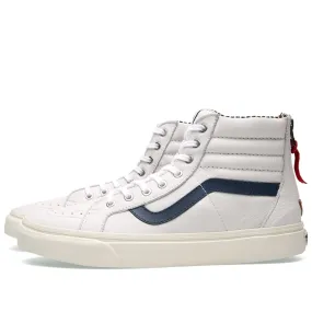 Vans Sk8-Hi Zip CATrue White Varsity Stripe