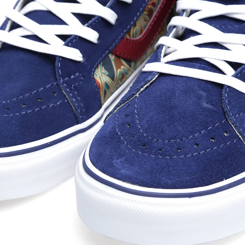 Vans x Liberty Sk8-Hi ReissueBlue Depths