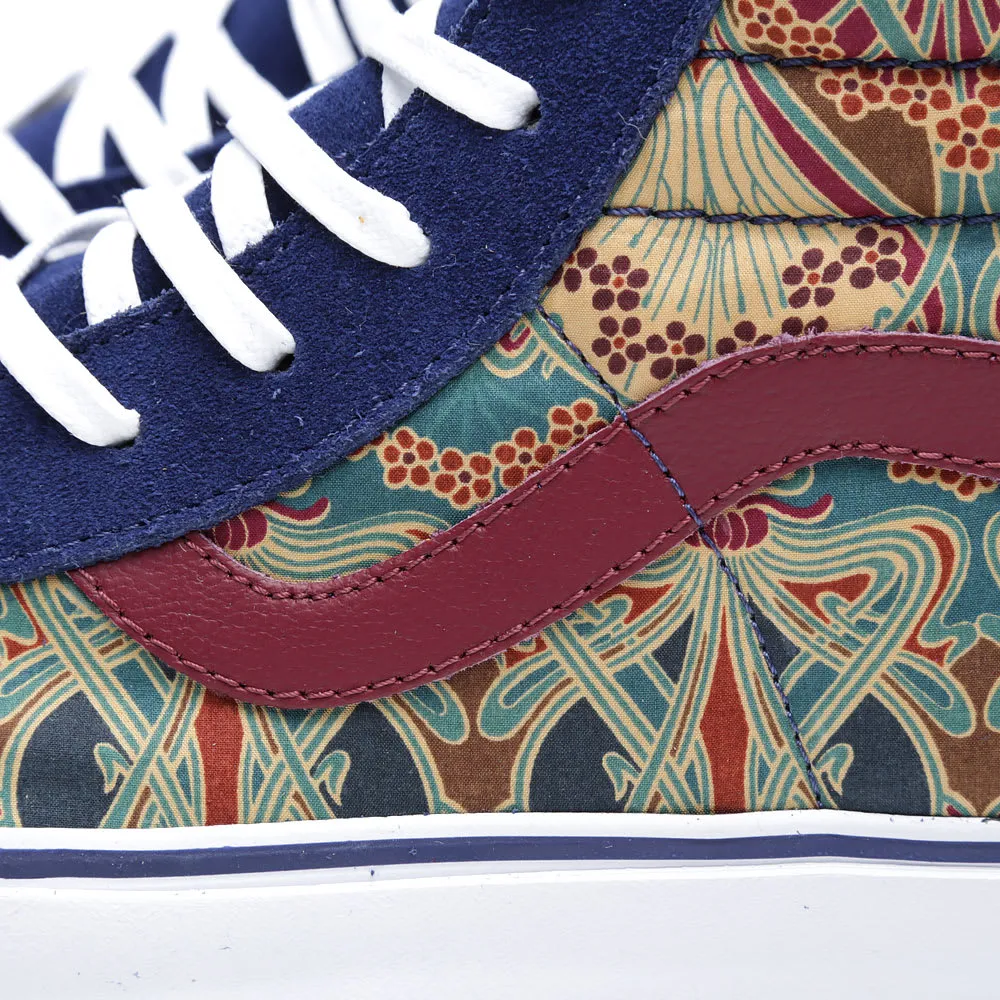 Vans x Liberty Sk8-Hi ReissueBlue Depths