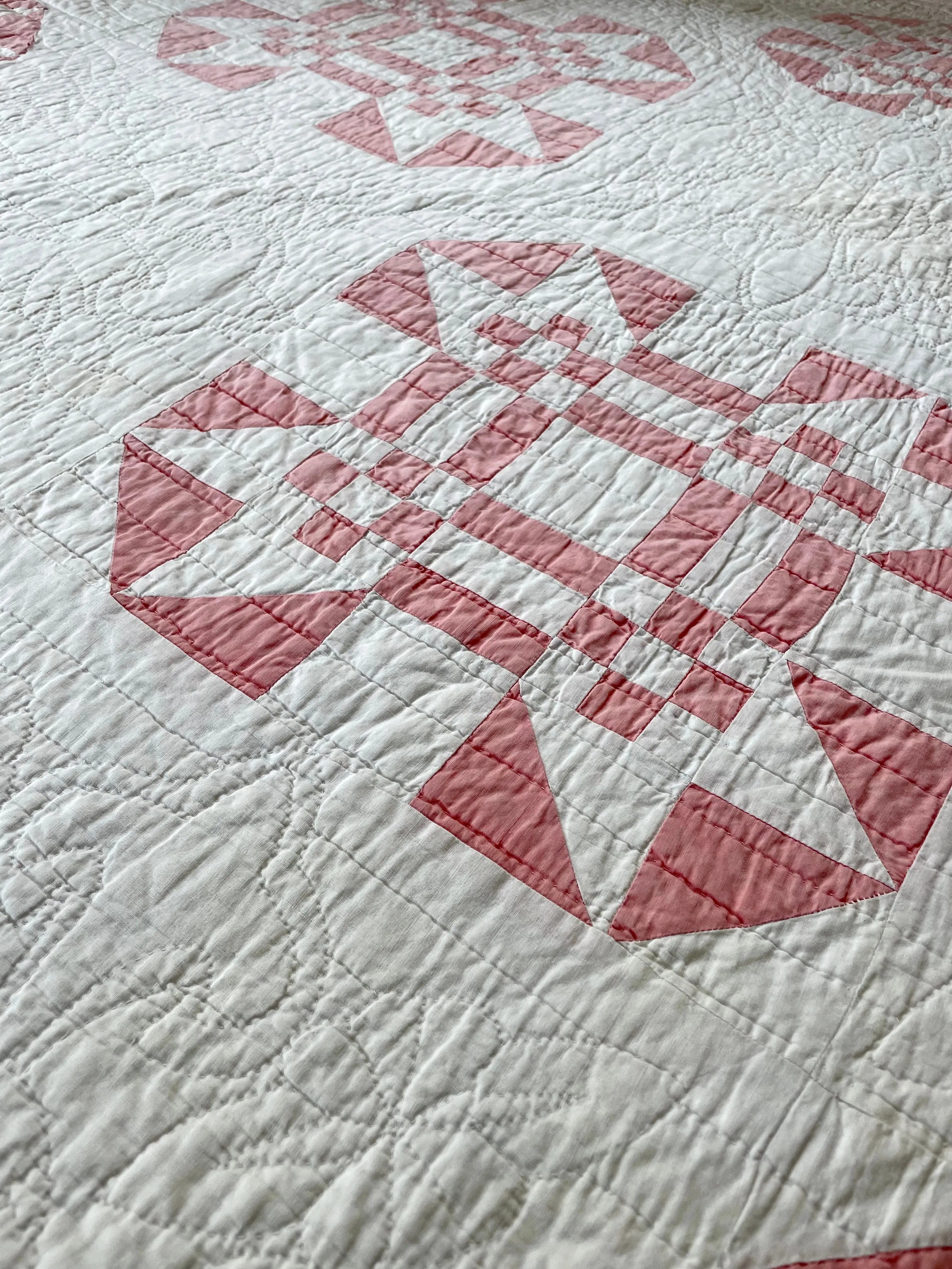 Vintage Dolly Madison Star Quilt