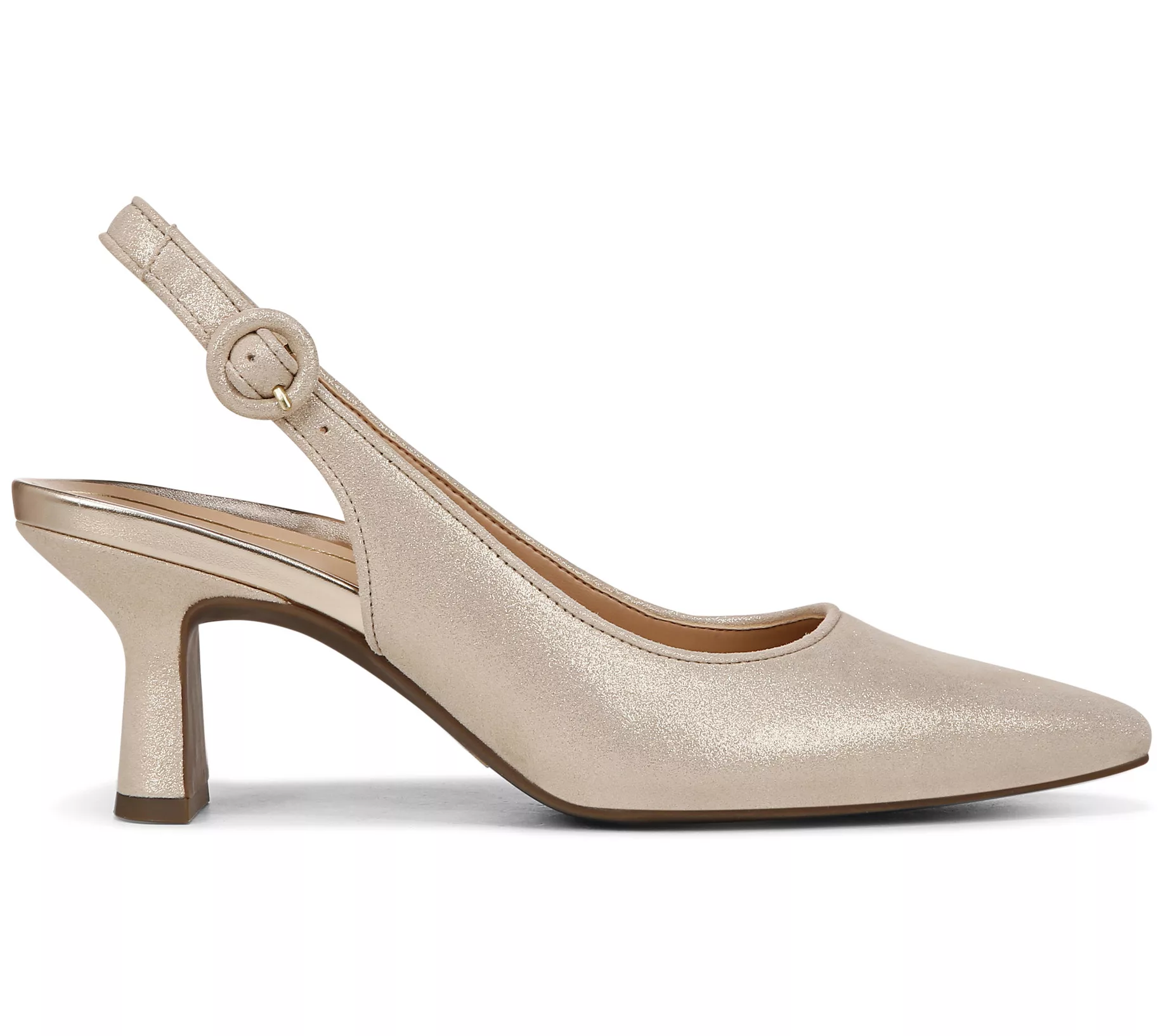 Vionic Leather or Suede Sling- Back Pumps - Perris