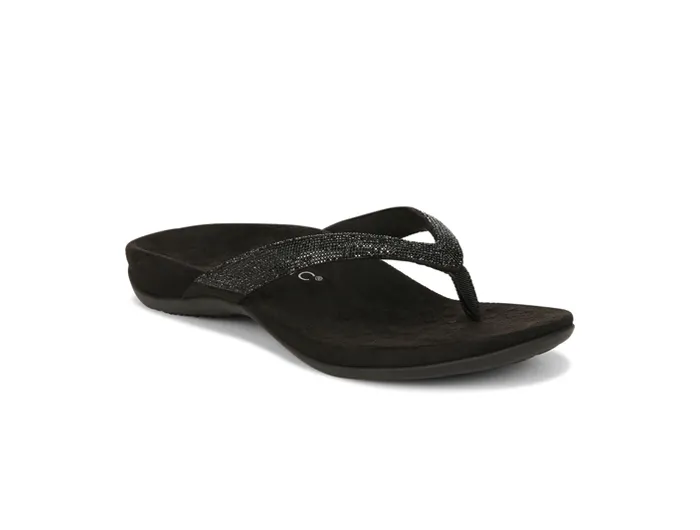 Vionic Women's Dillon Shine Toe Post Sandal