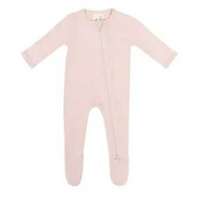 Zippered Footie - Blush